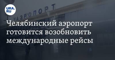 Челябинский аэропорт готовится возобновить международные рейсы. Фото