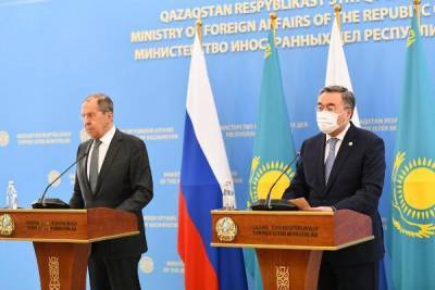 Министры иностранных дел России и Казахстана провели переговоры