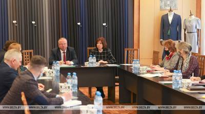 Кочанова и Герасимов провели совещание по вопросам развития ОАО "Камволь"