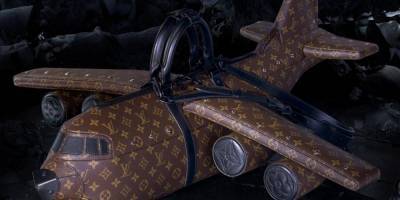 Louis Vuitton - Вирджил Абло - Дороже автомобиля. Сеть удивила стоимость сумки в форме самолета из новой коллекции Louis Vuitton - nv.ua - Украина