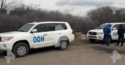 Представители ООН осмотрели место гибели ребенка в Донбассе