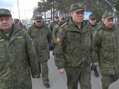 Начальник Генштаба инспектирует воинские части ВВО