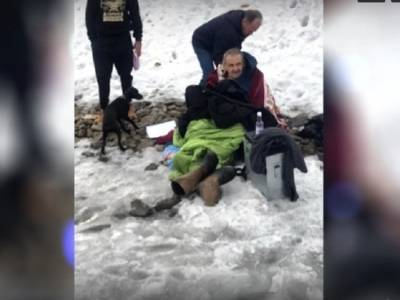 Новосибирец спасал тонущего рыбака на затоне и сам провалился под лед