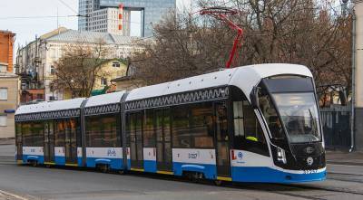Собянин рассказал об обновлении трамвайного парка в Москве