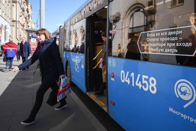 Ряд автобусных маршрутов изменится в Москве с 10 апреля