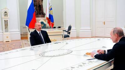 Путин снова обсудил с Алиевым Нагорный Карабах