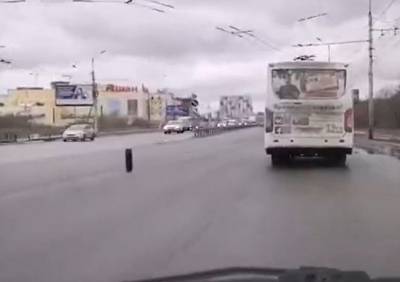 На Московском шоссе у «семерки» отвалилось колесо