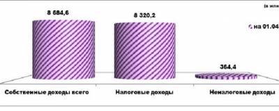 Собственные доходы бюджета Кировской области составили 8,7 млрд рублей