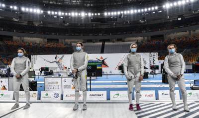 Юниорская сборная Украины по фехтованию завоевала бронзовые медали чемпионата мира