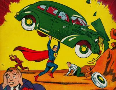 Редкий экземпляр первого комикса о Супермене продан за рекордные $3,25 млн
