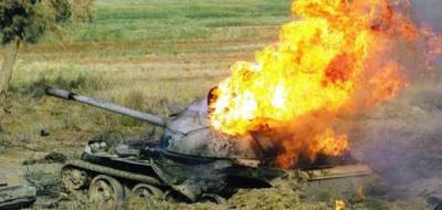 В РФ взорвался танк военных, участвовавших в агрессии против Украины