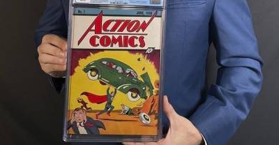 Изданный в 1938 году комикс про Супермэна продали за рекордные $3,25 млн