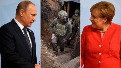 Главные новости 8 апреля: Зеленский на передовой, переговоры Меркель и Путина, угрозы Кремля