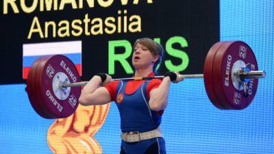 Сотиева и Романова стали призёрками ЧЕ по тяжёлой атлетике в категории до 76 кг