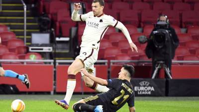 Ибаньес принес «Роме» победу над «Аяксом» в матче 1/4 финала Лиги Европы