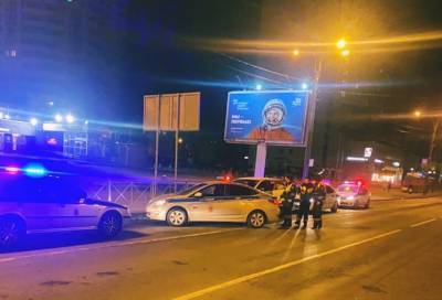Автоледи решила «погоняться» с сотрудниками полиции в Калининском районе Петербурга