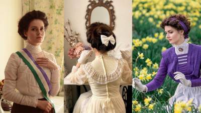 Удивительное перевоплощение: девушка из Винницы носит одежду XIX века