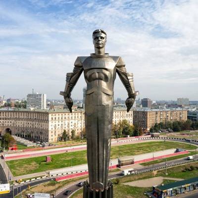 Памятник Гагарину в Москве отреставрируют в 2022 году