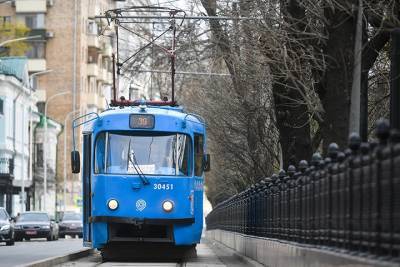 Три трамвая задерживаются на северо-западе Москвы