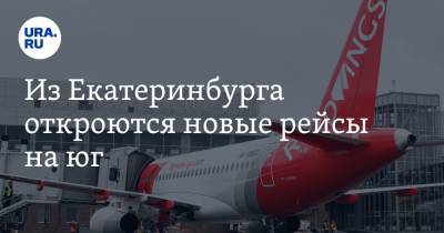 Из Екатеринбурга откроются новые рейсы на юг. Цены и даты