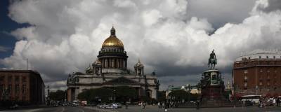 В выходные в Петербурге ожидается потепление