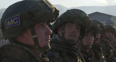 Российские миротворцы обеспечивают безопасность в Лачинском коридоре - видео