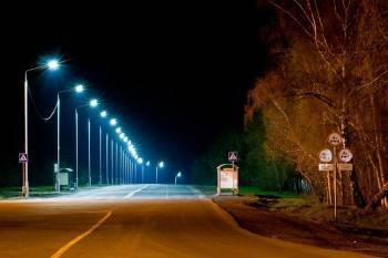 18 км освещения установят на дорогах пяти муниципалитетов Вологодской области