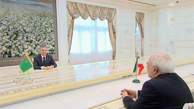 Глава МИД Ирана встретился Бердымухамедов и обсудил Каспий с Мередовым