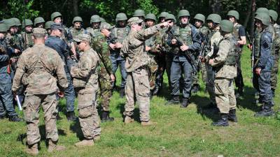 Делегация США посетила район военной операции в Донбассе