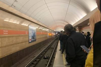 На станции метро «Спасская» спасли упавшего с платформы мужчину