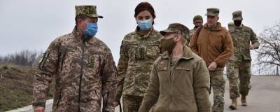Делегация США посетила район боевых действий в Донбассе