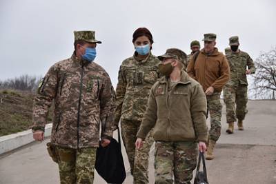 Делегация военных США прибыла на Донбасс