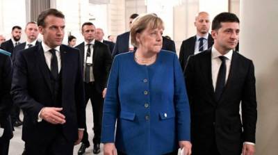 Зеленский готовится к встрече с Меркель и Макроном без Путина