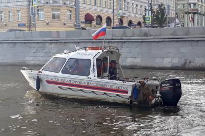Утопающая женщина была спасена в центре столицы из Москвы-реки