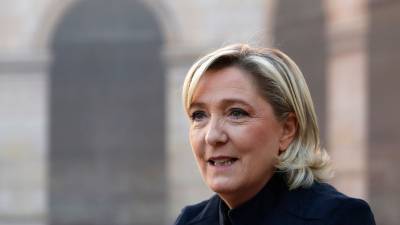 Ле Пен будет баллотироваться на президентских выборах во Франции в 2022 году