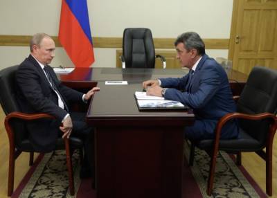 Путин предложил Сергею Меняйло пост врио главы Северной Осетии