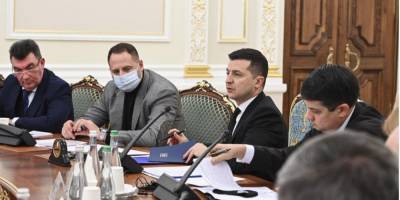 Заседание СНБО 9 апреля не состоится, поскольку Зеленский и Данилов на Донбассе — СМИ