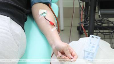 РНПЦ трансфузиологии в марте организовал более 1,7 тыс. донаций крови в выездных условиях