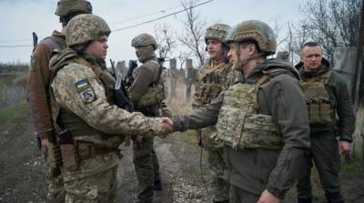 Зеленский озвучил потери на Донбассе с начала года