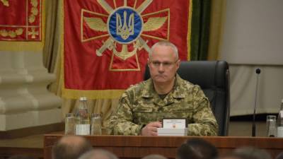 Главком ВСУ назвал дезинформацией данные о готовящемся наступлении Киева в Донбассе