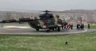 Минобороны Армении привлекло вертолеты для эвакуации сотрудников