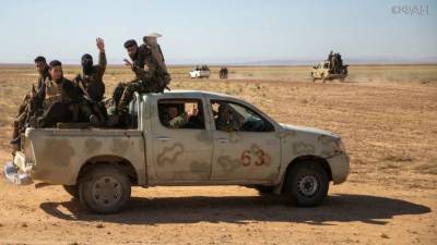 Правительственные силы провели операцию против ИГ в сирийской пустыне