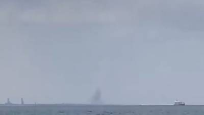В море возле Одессы пронесся смерч: интересные видео очевидцев