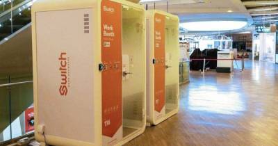 В Сингапуре создали кабинки для удаленной работы с поминутной оплатой (фото)
