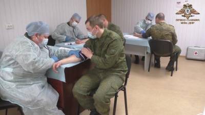 В ДНР завершилась вакцинация военнослужащих