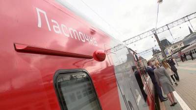 Скоростные поезда «Ласточка» через три недели выйдут на маршрут Москва — Минск