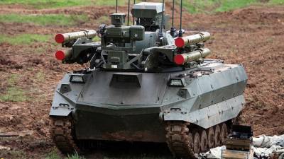 «Постоянно развивающаяся линейка вооружений»: как в России совершенствуются армейские робототехнические комплексы