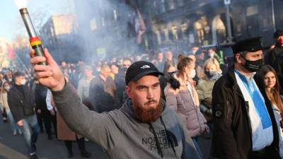 Офис Зеленского оценил марш неонацистов в Киеве 28 апреля
