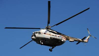 Вертолет МЧС вылетел к месту ДТП с автобусом в Хабаровском крае