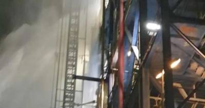 Пожар возник на нефтеперерабатывающем заводе в Израиле